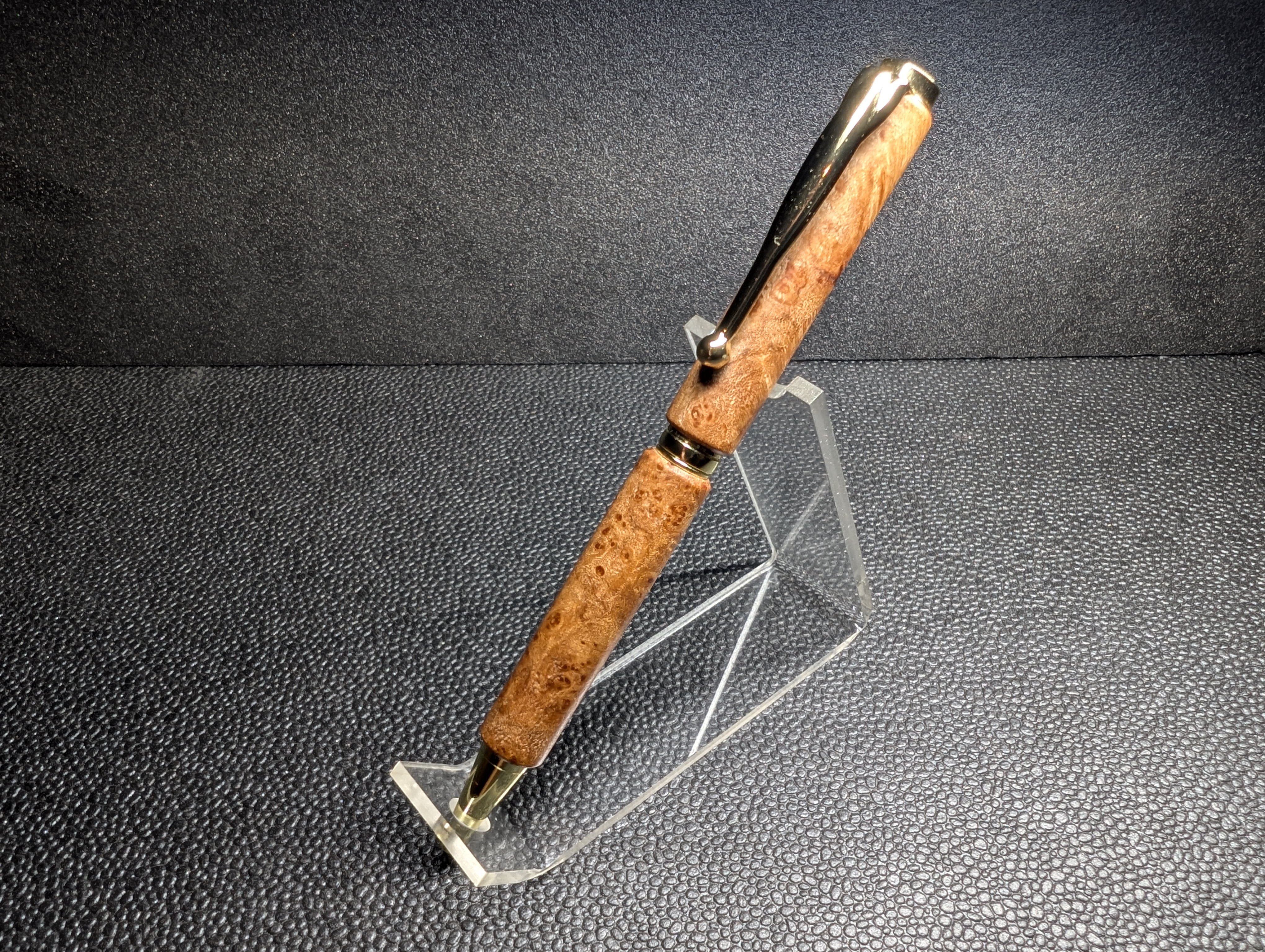 天然木のボールペン＊マーブルウッド＊回転式＊プレゼント＊お祝い＊誕生日