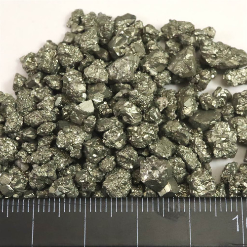 パイライト 黄鉄鉱 結晶 さざれ 100g #38119 天然石 榎本通商 通販