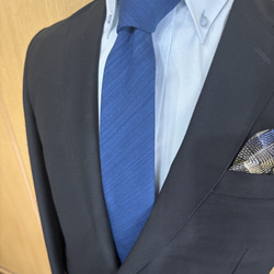 武州正藍染ネクタイ　匠の藍（たくみのあい） 5枚目の画像