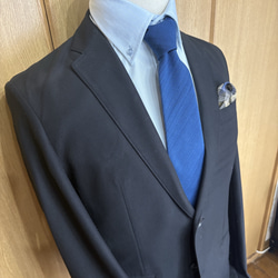 武州正藍染ネクタイ　匠の藍（たくみのあい） 4枚目の画像