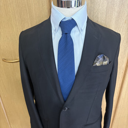 武州正藍染ネクタイ　匠の藍（たくみのあい） 3枚目の画像