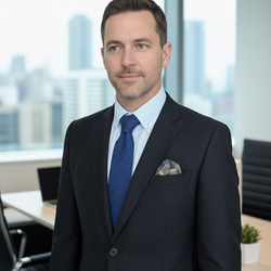 武州正藍染ネクタイ　匠の藍（たくみのあい） 1枚目の画像