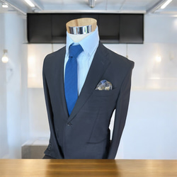 武州正藍染ネクタイ　匠の藍（たくみのあい） 2枚目の画像