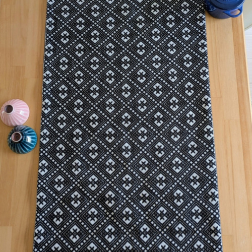 こぎん刺し　マット M様オーダー作品」こぎん刺しのテーブルセンターマット ランチョン
