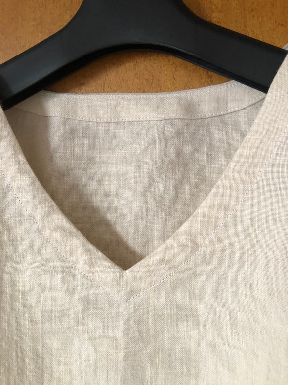 ヘンプVネックプルオーバー追加品 2枚目の画像