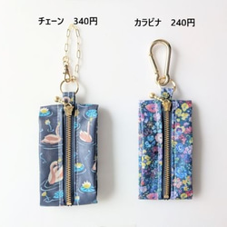 ★新商品★　携帯用ペーパーナプキンケース　ペーパーハンカチ　リバティラミネート　ベッツィアングラフィティ 15枚目の画像