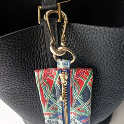 ★新商品★　携帯用ペーパーナプキンケース　ペーパーハンカチ　リバティラミネート　ベッツィアングラフィティ 14枚目の画像