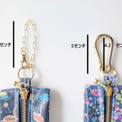 ★新商品★　携帯用ペーパーナプキンケース　ペーパーハンカチ　リバティラミネート　ベッツィアングラフィティ 16枚目の画像