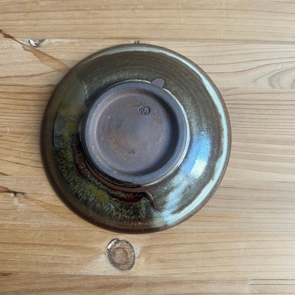 高取焼 高取焼き 丸皿 取り皿 筑前茶陶高取焼 高取八仙窯 陶器 食器 050 5枚目の画像