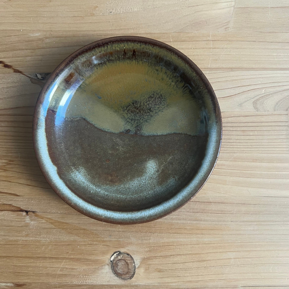 高取焼 高取焼き 丸皿 取り皿 筑前茶陶高取焼 高取八仙窯 陶器 食器 050 3枚目の画像