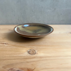 高取焼 高取焼き 丸皿 取り皿 筑前茶陶高取焼 高取八仙窯 陶器 食器 050 2枚目の画像