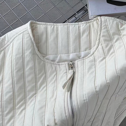 秋冬新作　ハーフコート　ゆったり　中綿ジャケット　オシャレめ　通勤コート　ジャケット　　上着　ショートコート 8枚目の画像