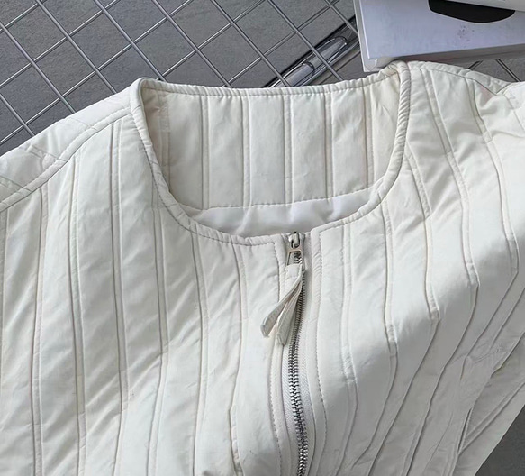 秋冬新作　ハーフコート　ゆったり　中綿ジャケット　オシャレめ　通勤コート　ジャケット　　上着　ショートコート 8枚目の画像