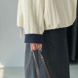 秋冬新作　ハーフコート　ゆったり　中綿ジャケット　オシャレめ　通勤コート　ジャケット　　上着　ショートコート 6枚目の画像