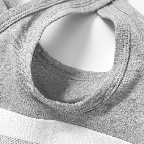 Calvin Klein カルバンクライン ブラ&ショーツ / 上下セット 灰色　Lサイズ 4枚目の画像