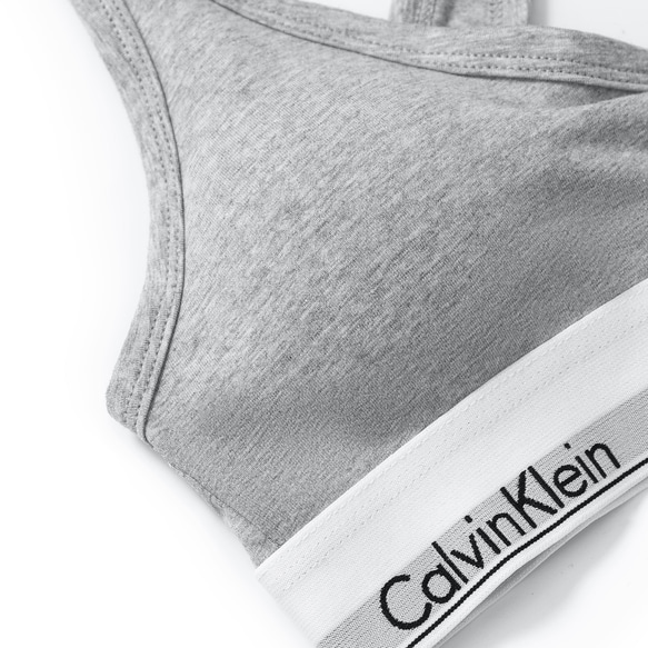 Calvin Klein カルバンクライン ブラ&ショーツ / 上下セット 灰色　Lサイズ 7枚目の画像