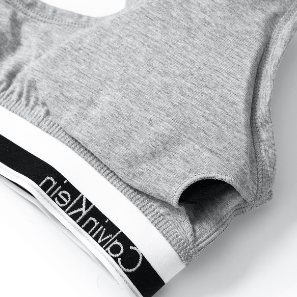 Calvin Klein カルバンクライン ブラ&ショーツ / 上下セット 灰色　Lサイズ 6枚目の画像