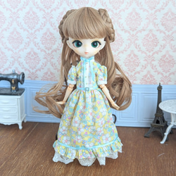 1097※黒のフード付きケープ※1/6ドール服※momokoDOLL※j-doll※リカ