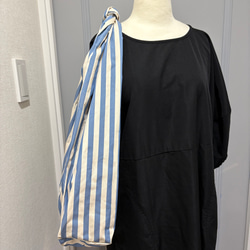 ワンハンドルトートバッグ　シワになりにくいエコバッグ　大容量 3枚目の画像