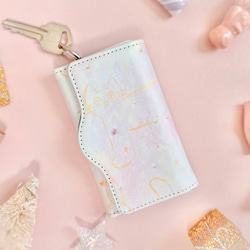 印度春日與鑰匙包 | 卡包，柔和色彩系列（聖誕節限量版禮品包裝/免運費） 第1張的照片