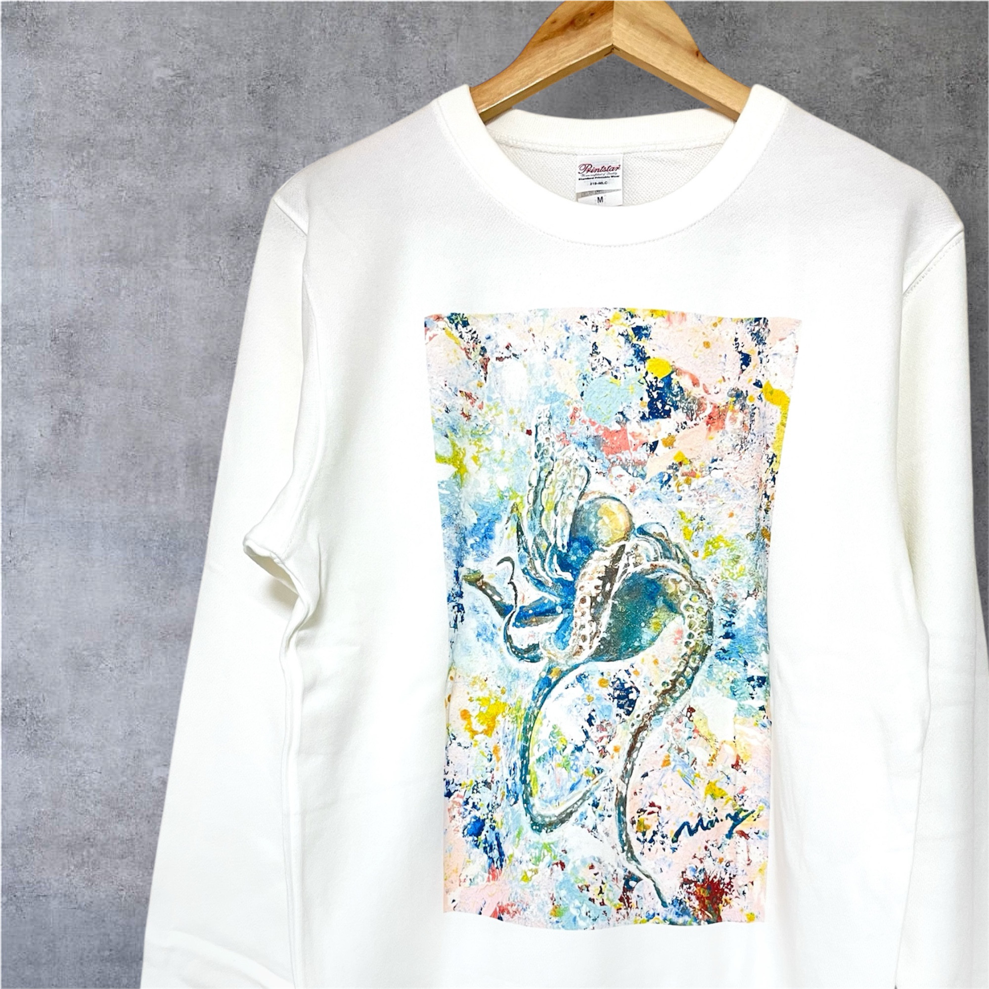 【オリジナルアート スウェット】octopus