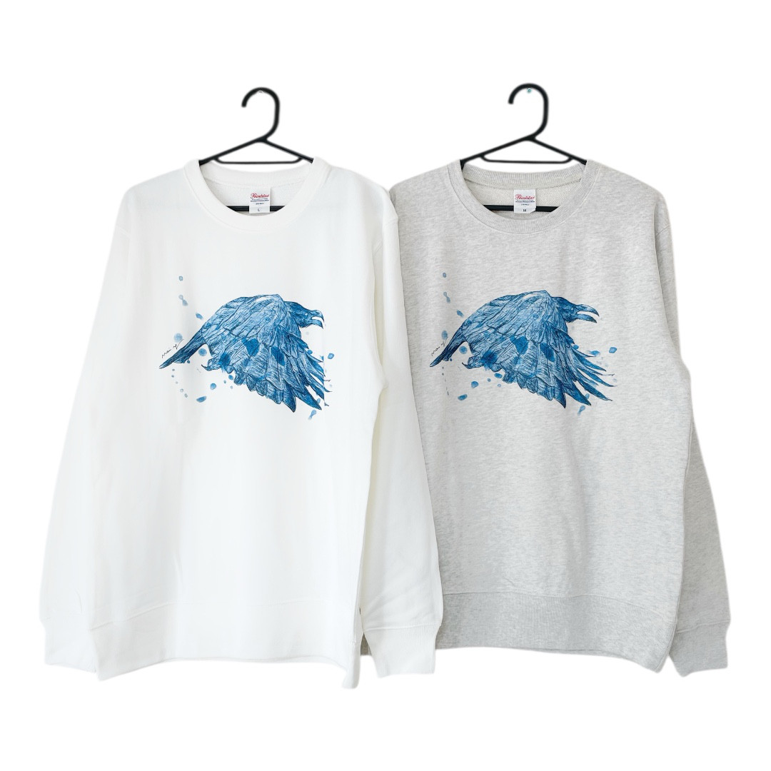 【オリジナルアート スウェット】カラス