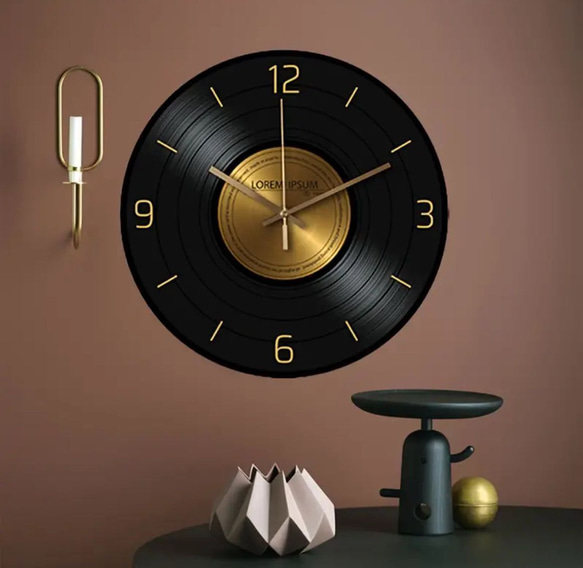 スピンドルクロック モダン サイレント 壁掛け時計 レトロ デザイン　レプリカ 掛け時計 壁掛け時計 アート装飾時計 リビングルームの装飾壁掛け時計
