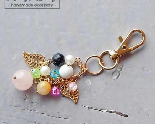 14kgf 天然石♡しゃらしゃらチャーム◝✩ 14kgf 天然石♡しゃらしゃらチャーム◝✩ 【公式通販】