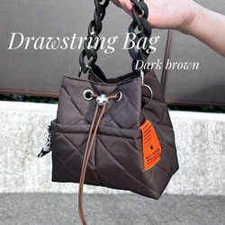 Jamm様 ディアスキン巾着 焦茶 茶（ブラウン） 巾着バッグ の人気通販