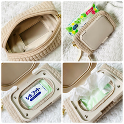 nubi選べる　ウェットティッシュポーチ　出産祝い　大人可愛い　ヌビポーチ　イブル　ビタット　除菌シートポーチ 6枚目の画像