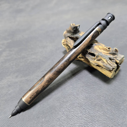 黒柿 孔雀杢 製図用ウッドシャープペンシル【送料・ギフトボックス無料