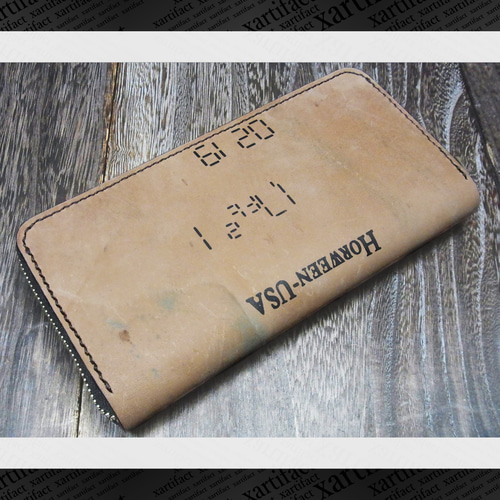 4種フルスタンプ】ホーウィン社製シェルコードバン×内装(5種類