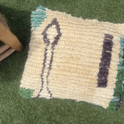 ポンポン ブランケット 毛布 ラグ pompom blanket ブルー 大 その他