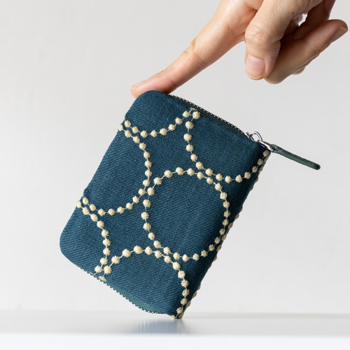 お札が折れない カード 小銭出しやすい ミナペルホネン ミニ財布