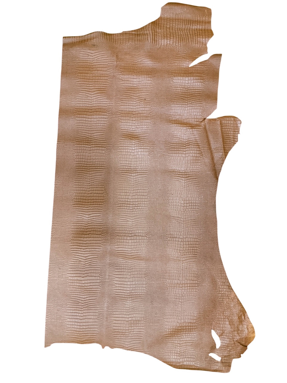 クロコダイル型押し　ワニ型押し　牛革　バッククロコ型押し　エンボス　ハンドメイド