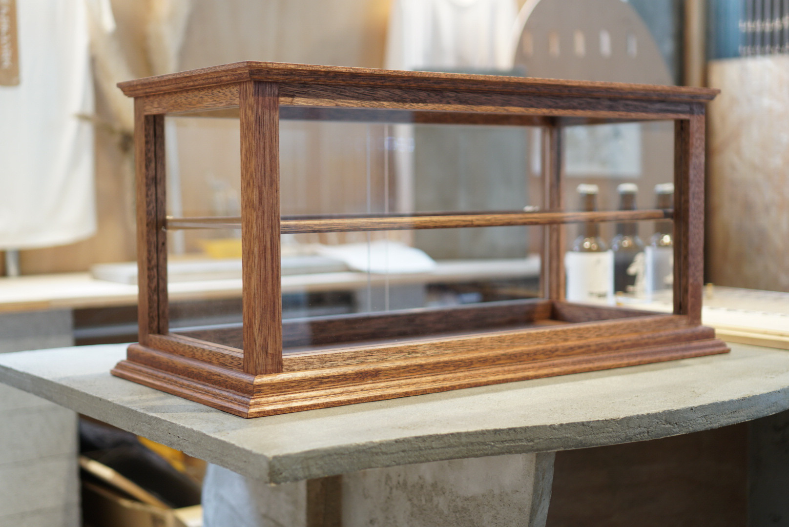 【即納】カフェ什器｜木製ショーケース｜アクリルケース
