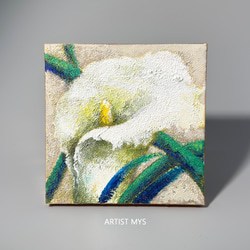 原画 アクリル画 キャンバスアート｜カラーの絵｜12cm×12cm インテリア