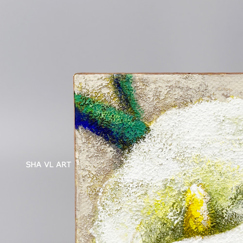 原画 アクリル画 キャンバスアート｜カラーの絵｜12cm×12cm インテリア