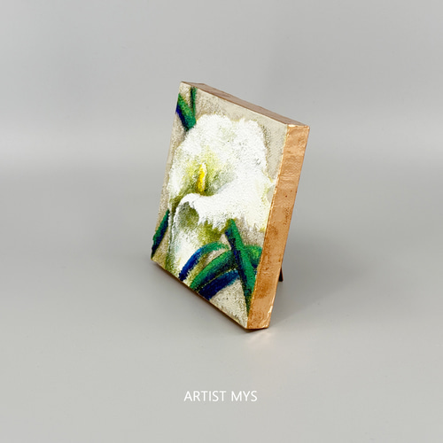 原画 アクリル画 キャンバスアート｜カラーの絵｜12cm×12cm インテリア