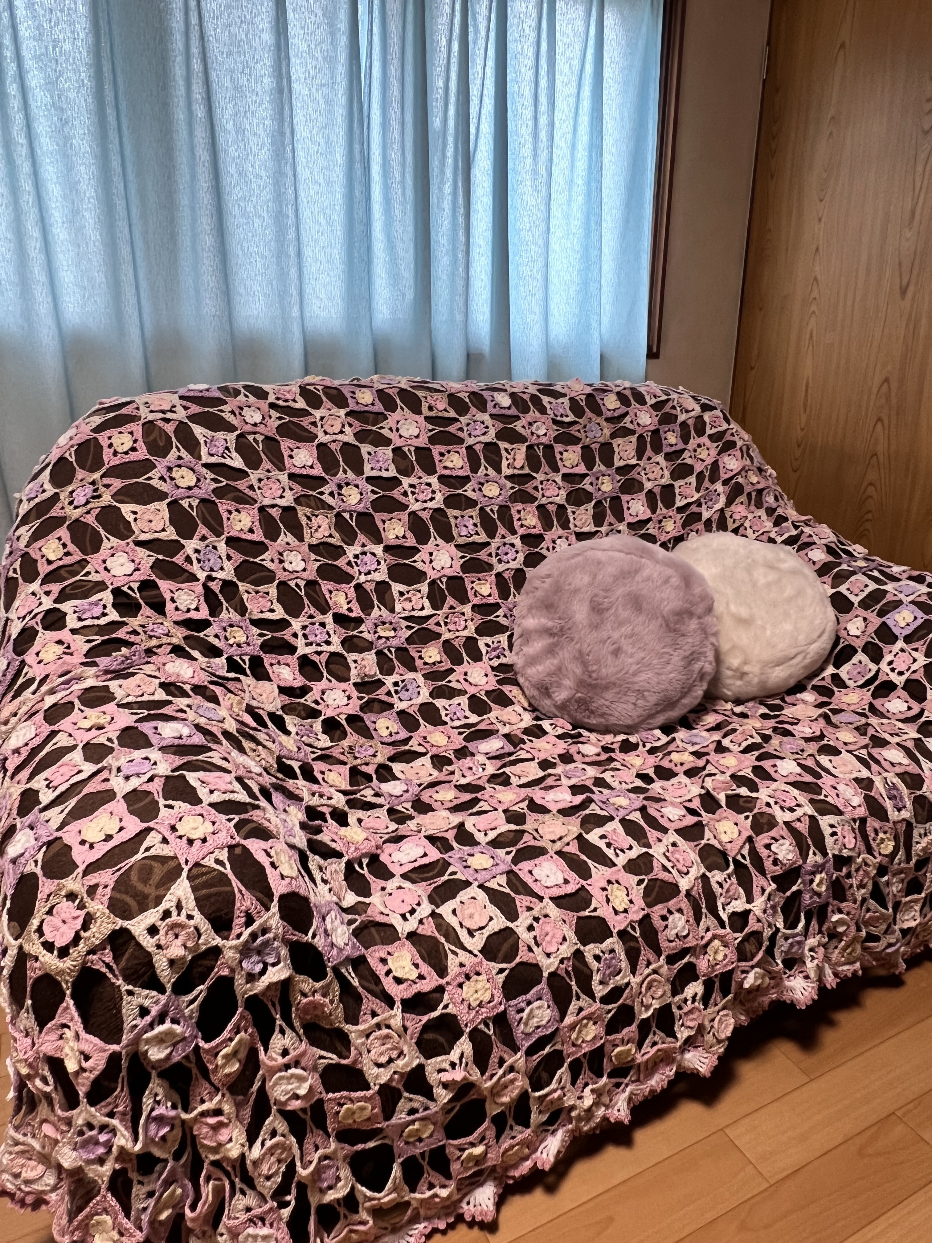 ダイヤモチーフのマルチカバー