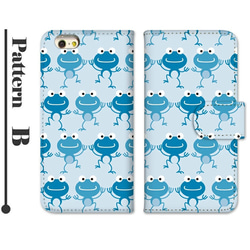 スマホケース iPhoneケース iPhone17 手帳型ケース AQUOS Wish5 カエル 蛙 pixel10 3枚目の画像