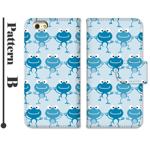 スマホケース iPhoneケース iPhone17 手帳型ケース AQUOS Wish5 カエル 蛙 pixel10 3枚目の画像