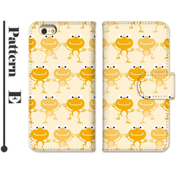 スマホケース iPhoneケース iPhone17 手帳型ケース AQUOS Wish5 カエル 蛙 pixel10 6枚目の画像