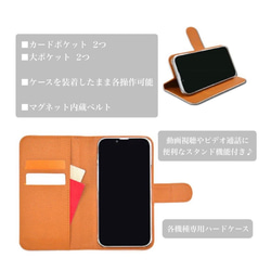 スマホケース iPhoneケース iPhone17 手帳型ケース AQUOS Wish5 カエル 蛙 pixel10 7枚目の画像