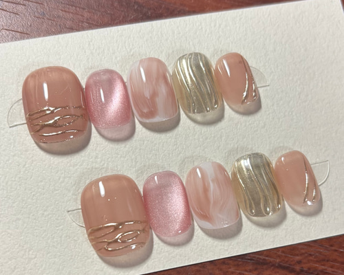 A13ベリーショートニュアンスネイルチップ ネイルチップ（つけ爪