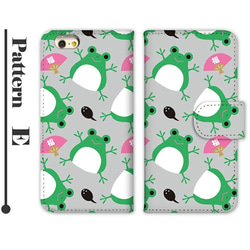 スマホケース iPhoneケース 手帳型ケース iPhone17 蛙 カエル AQUOS Wish5 pixel10 6枚目の画像
