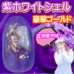 黒紫 ネイルチップ 青紫 パープル ブラック ダークカラー 夜 夜職 お水 水商売 キャバ嬢 ハロウィン 闇夜 10月 5枚目の画像