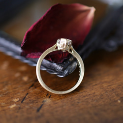 K18YG 闇落ち姫の指輪 8枚目の画像