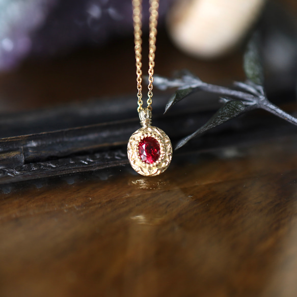 K18YG 大魔女の幻の一雫ネックレス 2枚目の画像