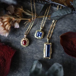 K18YG 大魔女の幻の一雫ネックレス 10枚目の画像